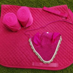 Conjunto pony fucsia qhp